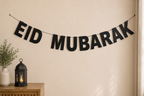✨ Banderole Eid Mubarak Élégante & Festive